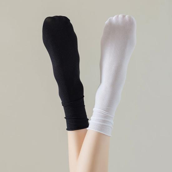 3 Women's Breathable Ice Silk Socks Pairs Crew Socks Ladies Calf