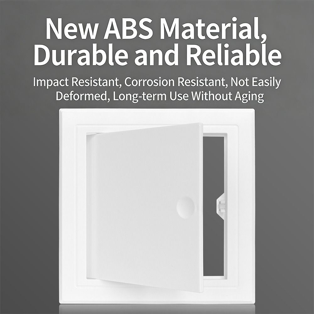 Plastikowa Klapka Otwierana Płyta Pokrywająca Typu Dociskanego Otwór Rewizyjny Drzwiczki Dostępu na Zawiasach Drzwi Ściana Sufit