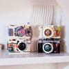 Funny Retro Camera Building Kit Construction Model Building Blocks Set Collectible Gift Idea Set for Adults and Teen Boy and Toy