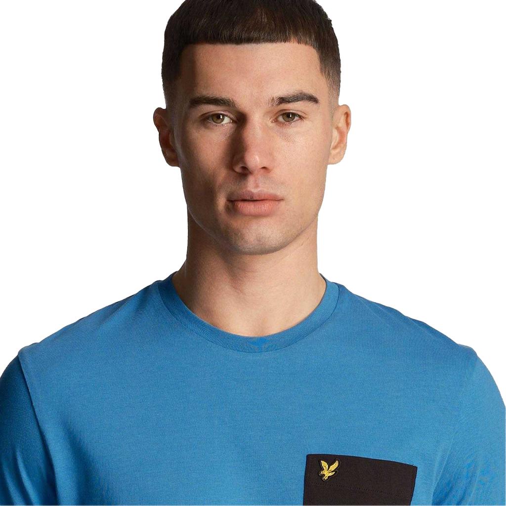 Lyle & Scott Mens Contrast Pocket T-Shirt