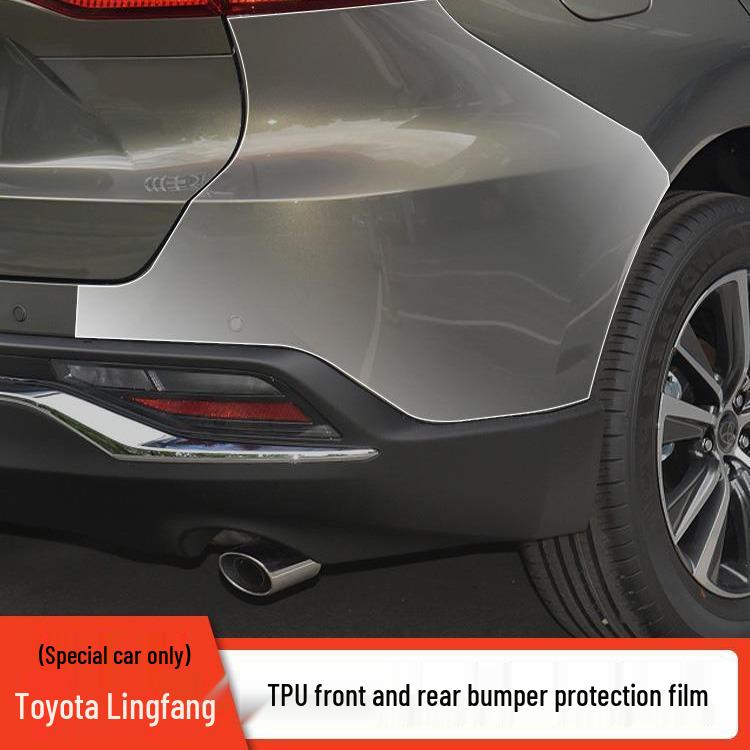 Toyota Venza Stoßfänger vorne & hinten TPU Transparente Schutzfolie - Maßgefertigte Fahrzeugfolierung