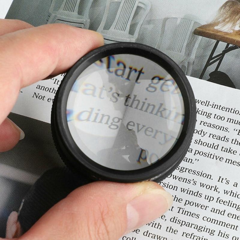 30x Optics Loupes Magnifier Loop Microscope Magnifying Glass Lens Portable for Jeweler Coins Stamps