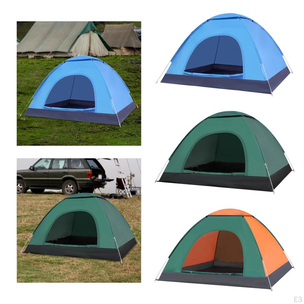 Automatic pop up Camping Tent, Lightweight Waterproof Windproof, for Beach, Outdoor,