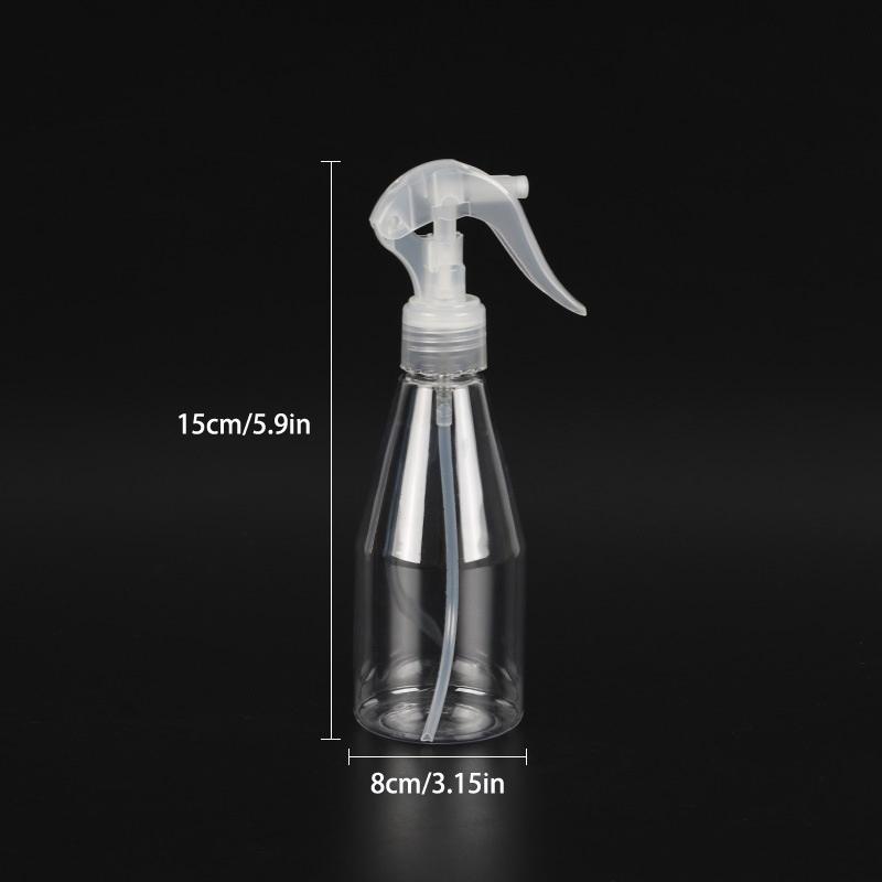 200 ml butelka z rozpylaczem do pielęgnacji włosów puste butelki do włosów dla zwierząt domowych spryskiwacz do wody do gospodarstwa domowego przezroczyste narzędzia do stylizacji włosów