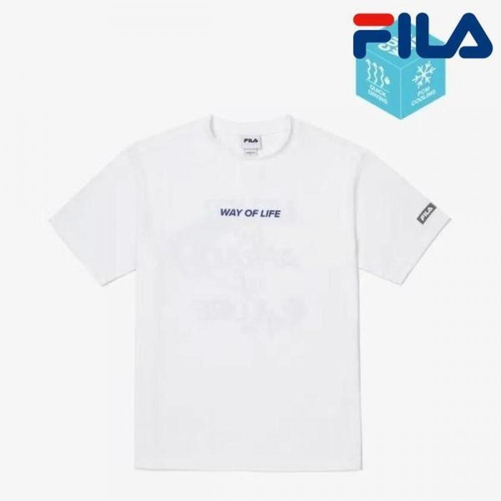 Fila Cold Wave Graphic PrinT Cool T shirT 105(XL)