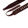 Levys Brown Suede 2.5" Guitar Strap (Kokopelli Design with Tools)