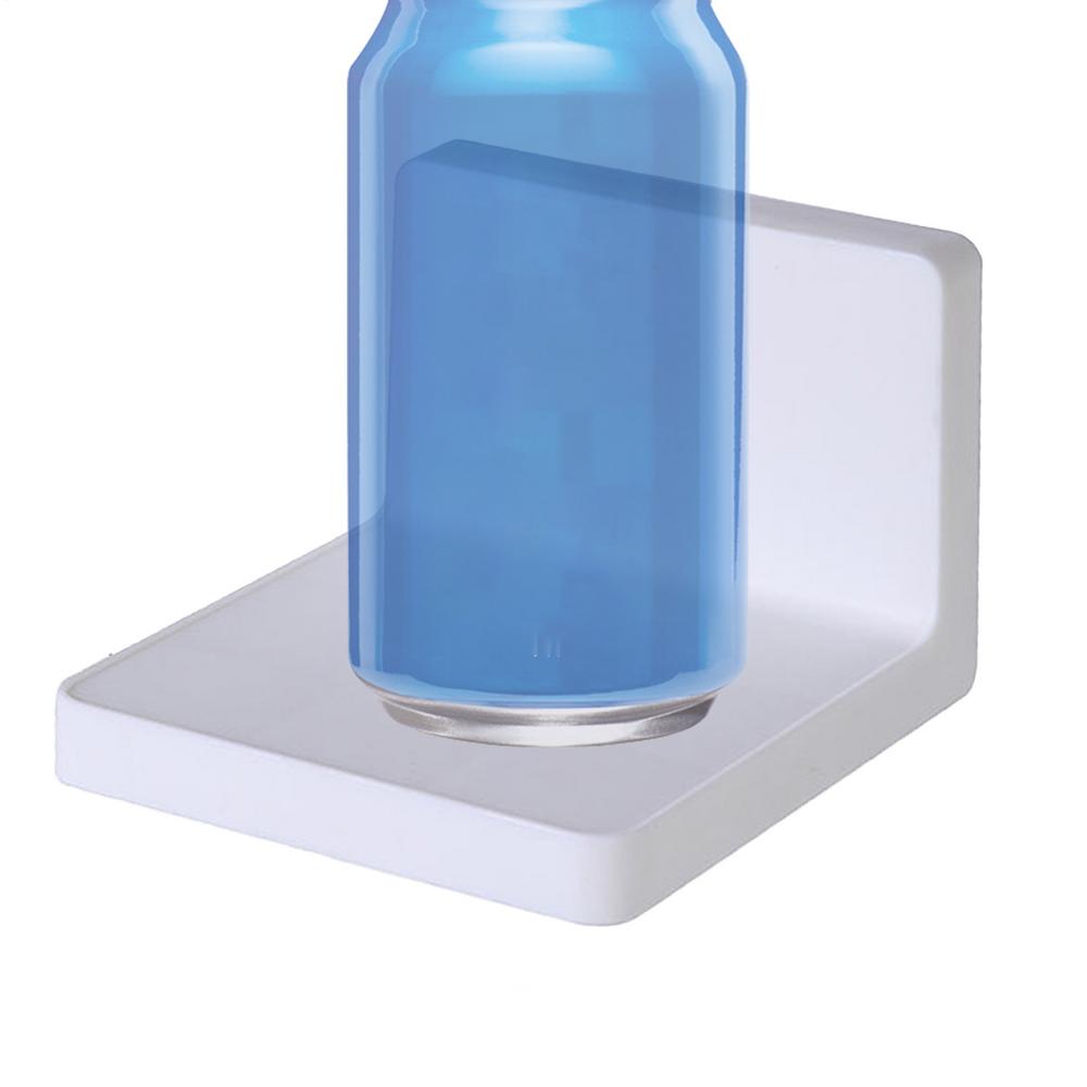 Multifunction Wall Mounted Storage Rack Adhesive DIY Soap Sponge Holder Kitchen Bathroom Self Adhesive No-drill Shelves