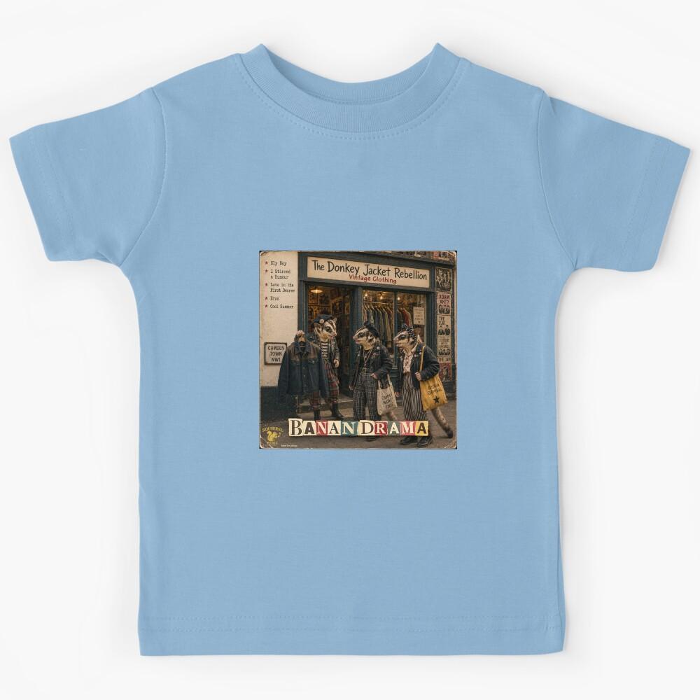Bananadrama 80s Album Parody Kids T-Shirt 120