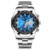 Men's  Luminous Running Alarm Clock Watch