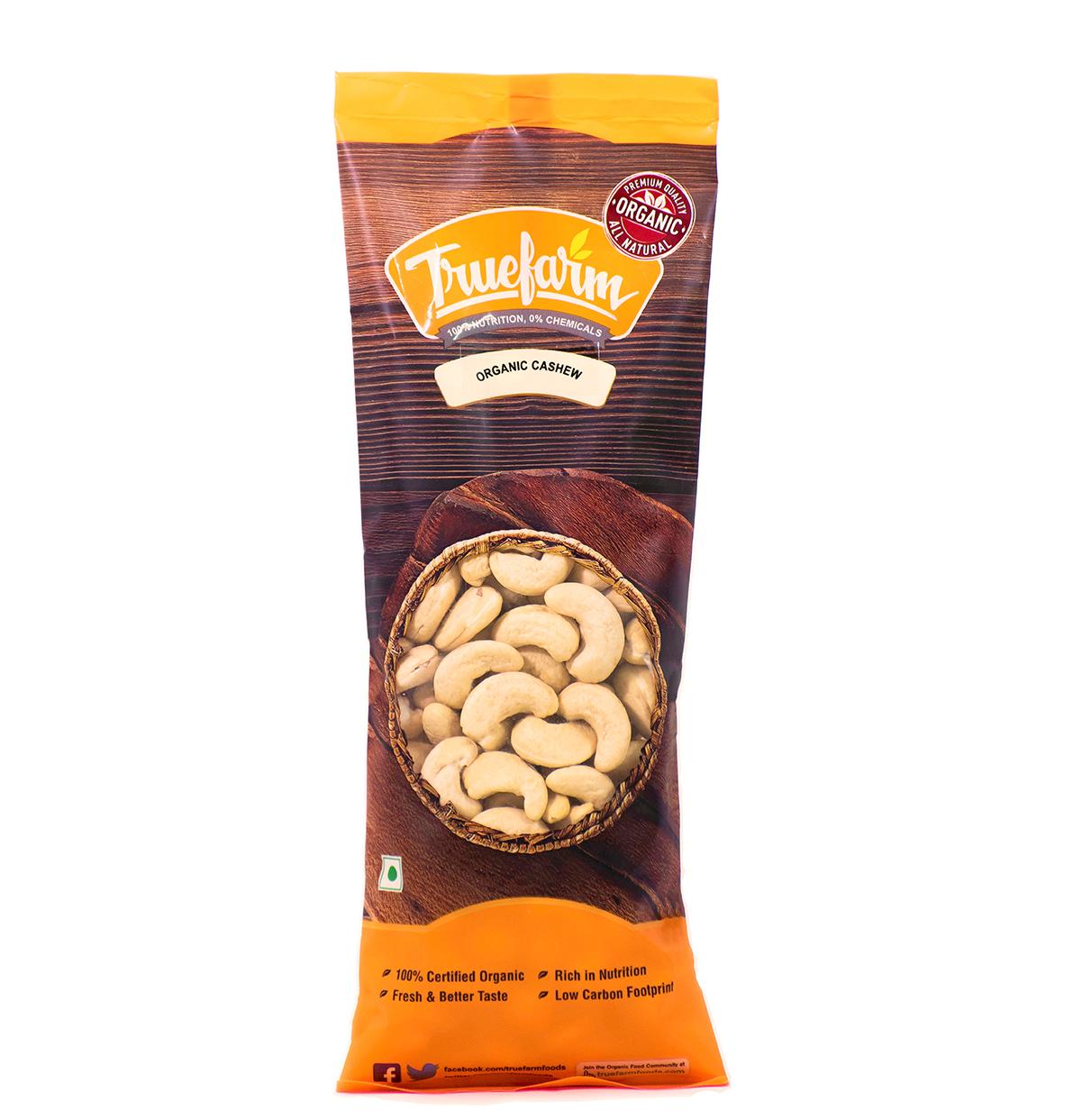 

Кешью (250 г), Organic Cashew, Truefarm