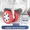 Silicone Silent Luggage Wheel Cover - Universal Replacement Accessory