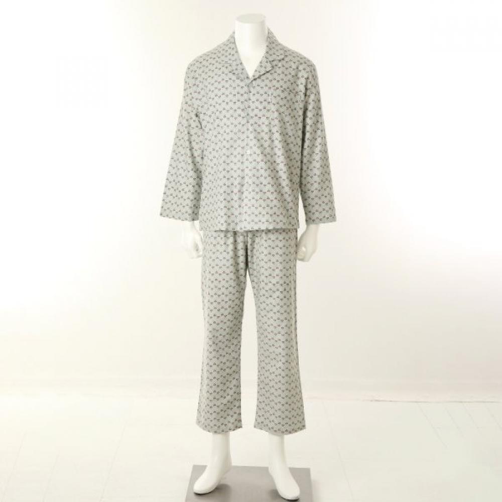 

Wacoal Couple Floral Fleece Pajamas Wpa5487w+wpa5487m 110/100
