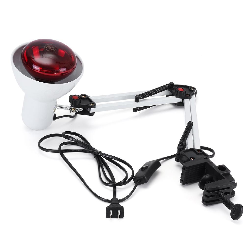 100W Heating Therapy Light Therapeutic Pain Relief Health Bulb Physiotherapy Instrument Massage HealthInfrared Heat Lamp