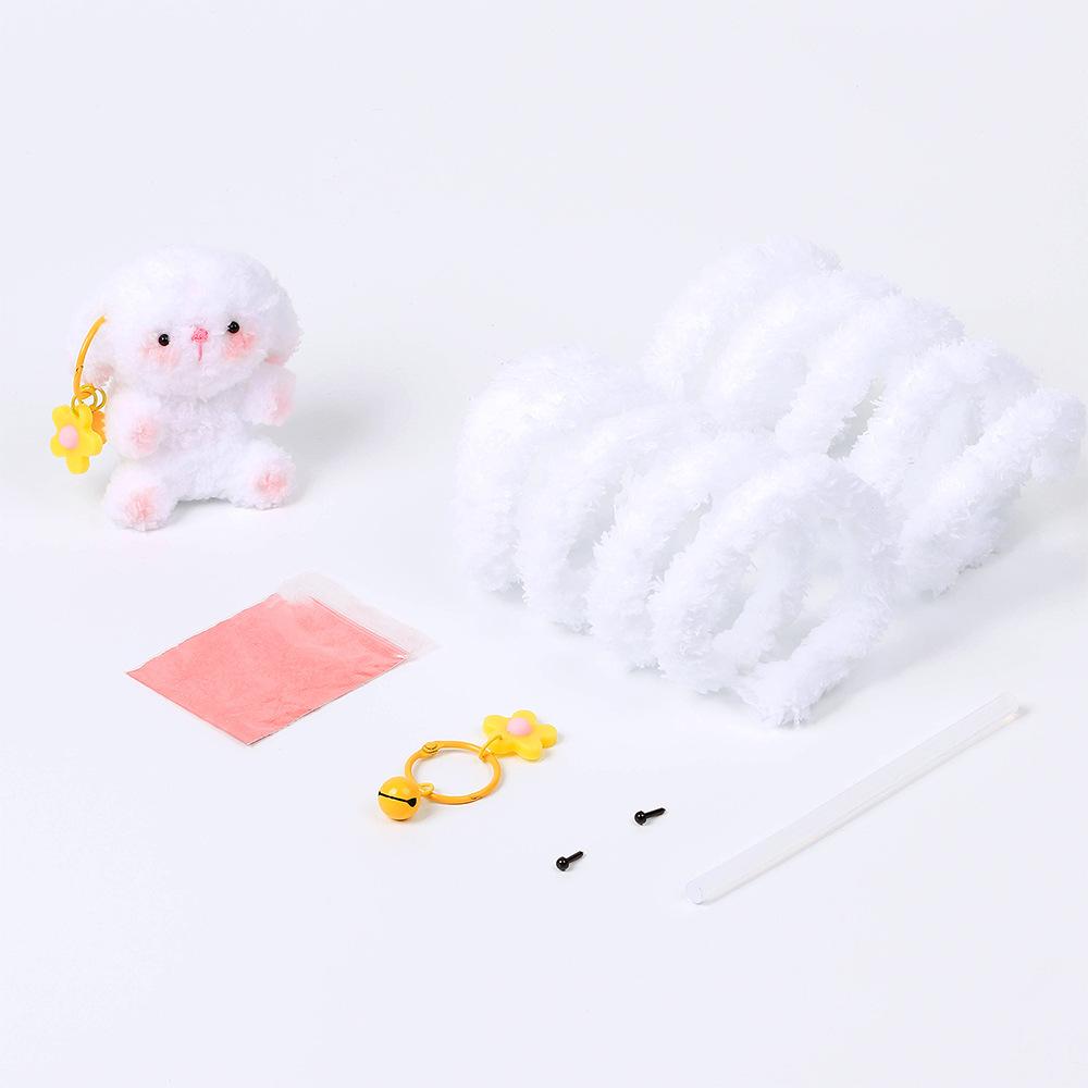 Colorful Chenille Stems Pipe Handmade Squirrel&Orangutan&Fox&Hedgehog Plush Twist Sticks DIY Material Package for Kids&Adult