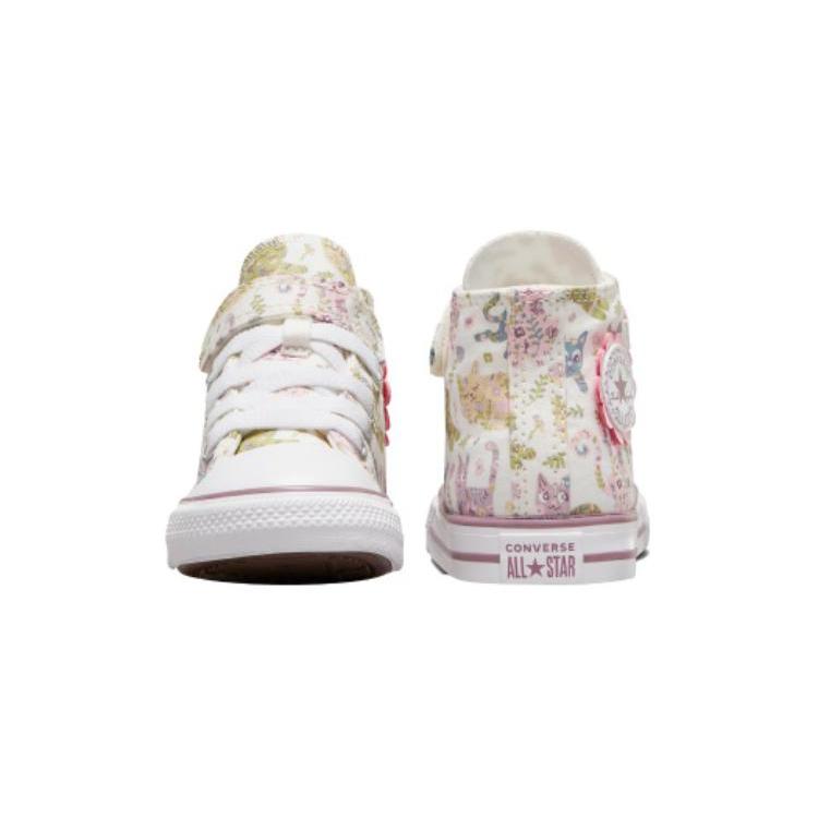Converse All Star 1V Lightweight And Breathable High top Toddler Shoes White Infant And Toddler A05235C