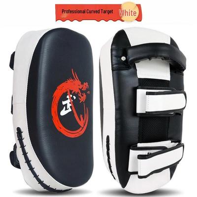Long Zhan PU Curved Boxing & Muay Thai Kick Pad