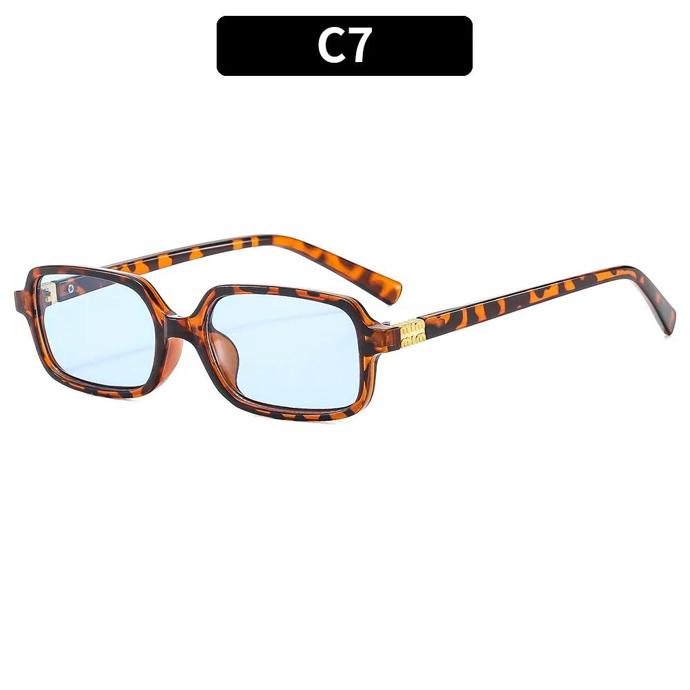 

Classic Brand Designer y2k Luxury Small Frame Square Sunglasses Women For Men Retro Punk Sun Glasses Popular Hip Hop Shades UV 1PC