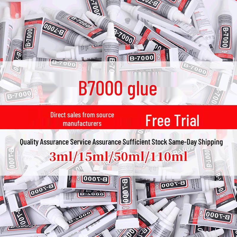 DIY B7000 3ml Rhinestone and Jewelry Adhesive with Needle for Phone Screens and Stickers