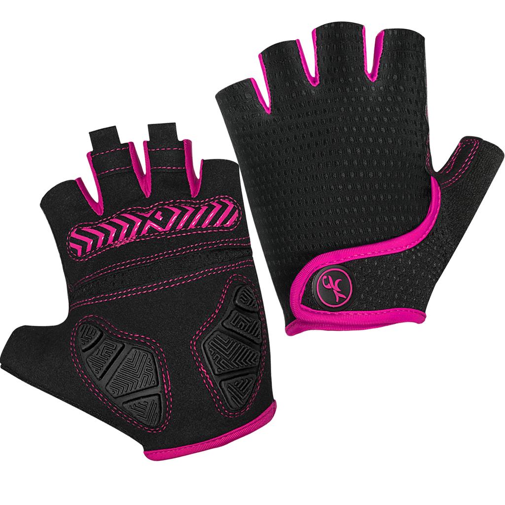 Guanti da Ciclismo Estivi Sportivi, Imbottitura in Gel 5MM Mezzi Dita Guanti da Bicicletta MTB Antiurto Antiscivolo Guanti da Bici per Uomo Donna