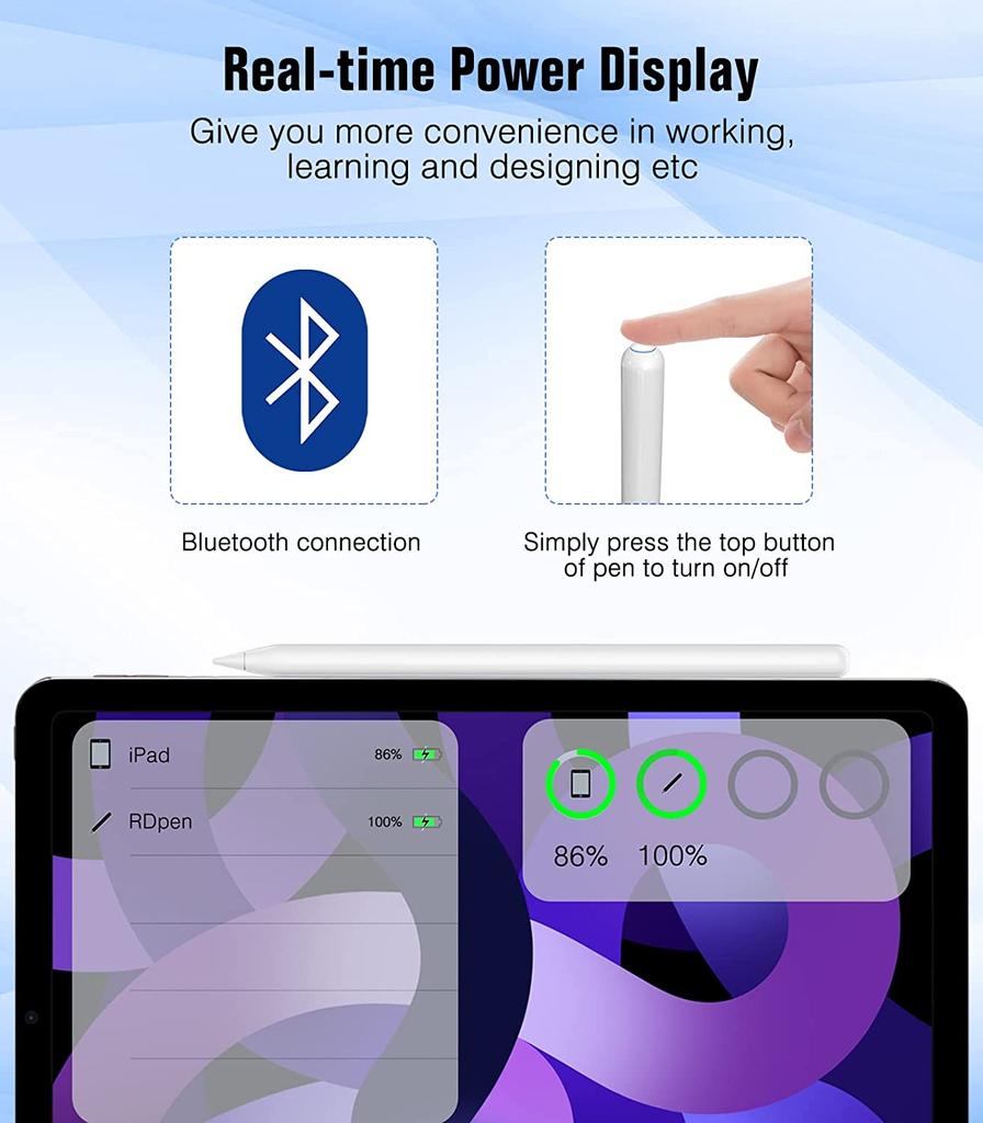 Manufacturer Magnetic Wireless Charging Pencil Stylus Pens for Apple Pencil iPad 2018 Above