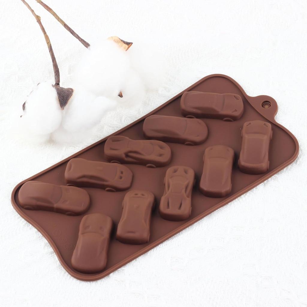 Car Silicone Chocolate Molds For Chocolate Candy Ice Cube Trays