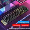 YouShi Wired Gaming Mechanical Keyboard and Mouse Combo