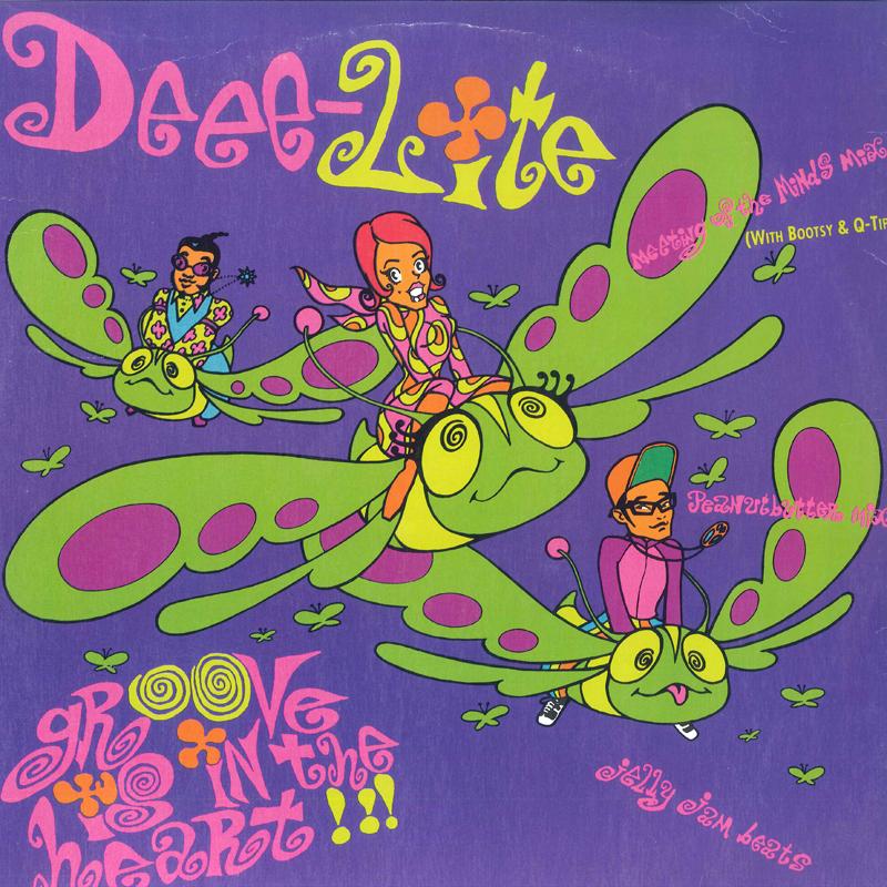 12inch Record DEEE-LITE - Groove Is In The Heart / What Is Lo 066622 ELEKTRA 1990 US Dance & Electronica Used