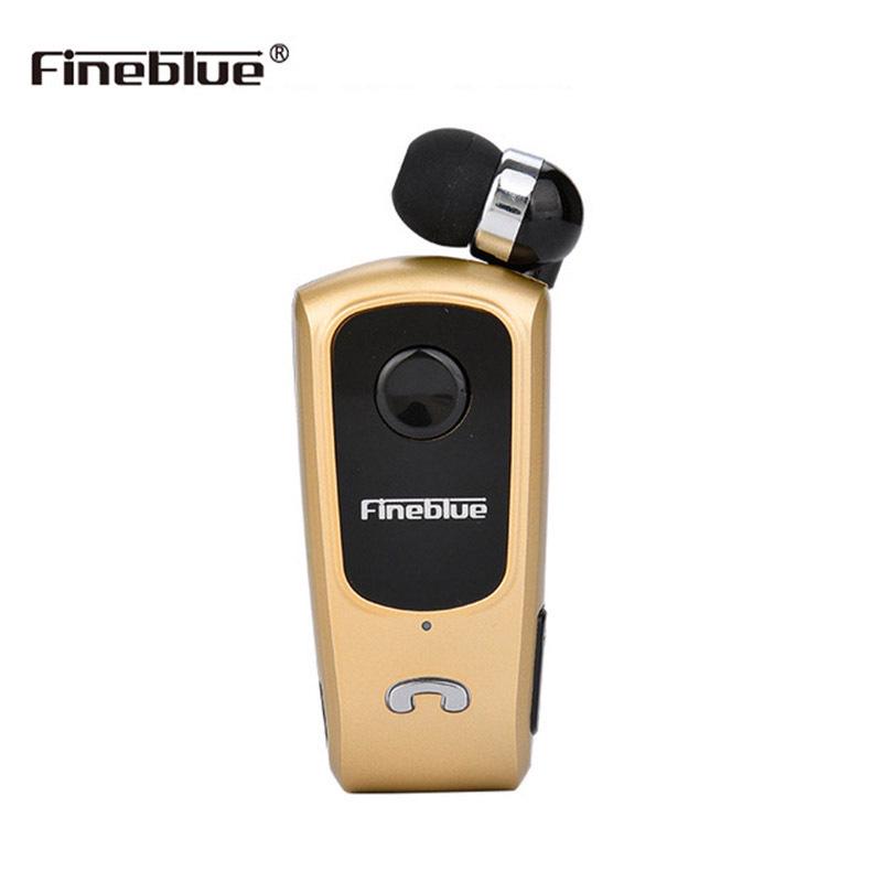 Jialan F920 Retractable Bluetooth Earphone, Wireless Fast-Charge, Clip-On Design for Business and Gaming