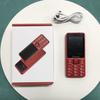 I79(H6) 4G Mini Bar Handy LTE 4G Tastenhandy 2,4 Zoll TFT 1500mAh Wecker Musikplayer Taschenlampe Dual-SIM-Kartenfunktion Mobiltelefon