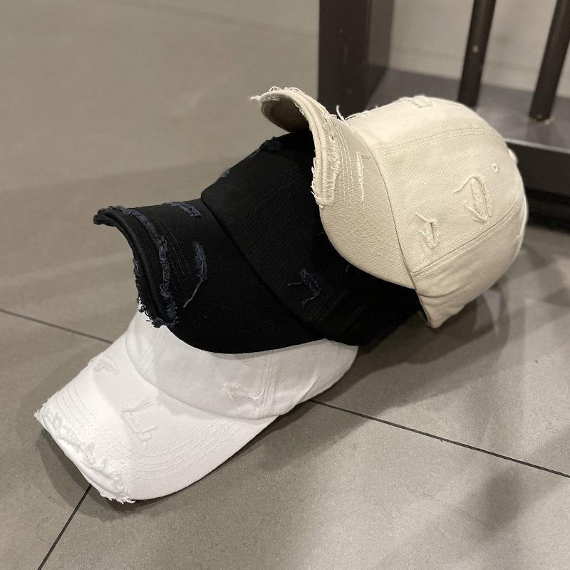 Retro Women Baseball Cap Solid Color Snapback Hat Korean Hip Hop Denim Peaked Hats Summer Unisex Sun Hats Gorras