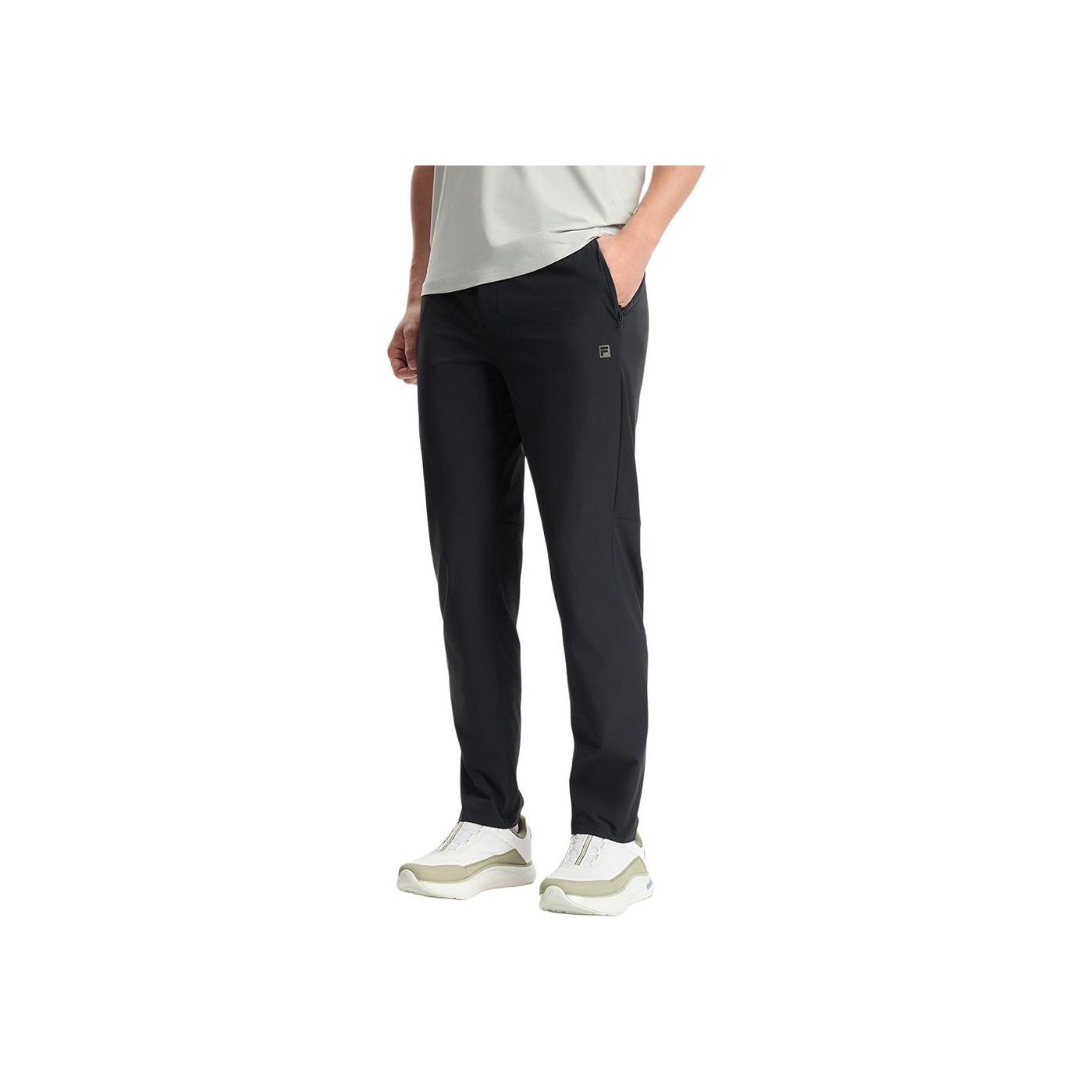 

New FILA A.P. Sports Pants Men s Pitch Black BK A11M531805F-BK M