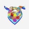 53cm Fashion Square Scarf Women Design Snail Print Luxury Silk Scarf Bandana Headband Hijab Neckerchief For Ladies