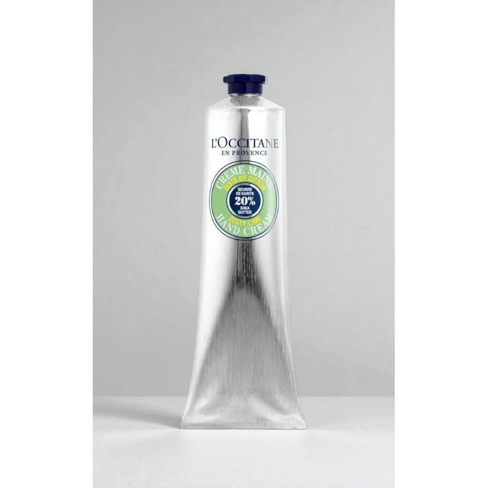 L Occitane Крем для рук с маслом ши Лайм 150 мл