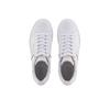 Emporio Armani EA7 Leather Color-Blocked Round-Toe Lace-Up Low-Top Sneakers Men Sneakers White X8X102XK346U447