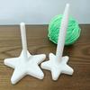3D Printed Yarn Spinner Smooth Rotating Yarn Holder Cute Star Tangle-Free Yarn Spinner for Crocheting Knitting Lovers