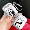 Süße Panda Transparente Kopfhörerhüllen Hülle für Airpods 3 Pro2 Pro3 4 Pro 1 2