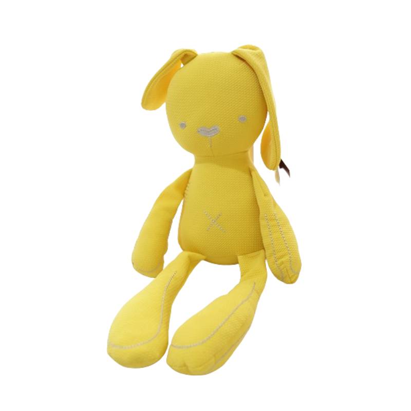 Rabbit Cartoon Comfort Doll Bunny Plush Toy Perfect For Soothing Newborns Baby
