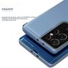 Étui à rabat miroir en cuir pour Samsung Galaxy S25 S25Ultra S25 Edge S24 S23 S22 S21 S20 Note20 10 9 8 Support Housse de téléphone Funda