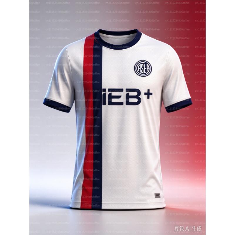 26‑27 San Lorenzo Football Jersey Shirt, Men New 3D Print Sports Tshirt, Match Training Breathable Quick Drying Soccer Shirt