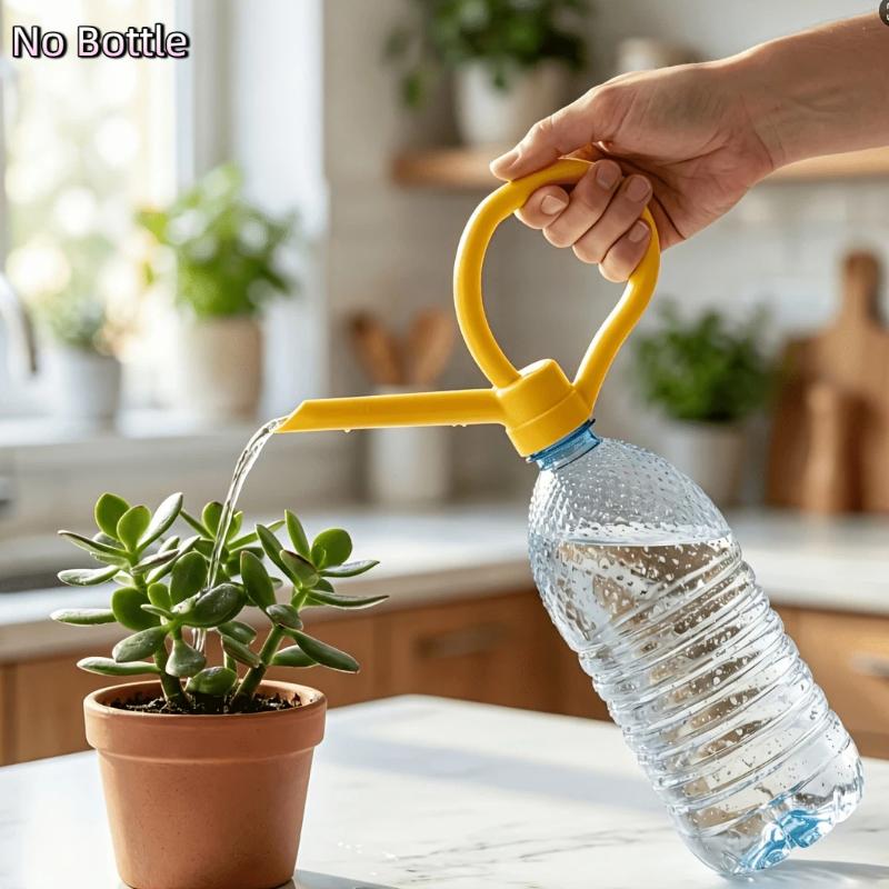 Portable Watering Can Nozzle Simple Plant Watering Device Diy Bottle Cap Spout For Home Bonsai Irrigation