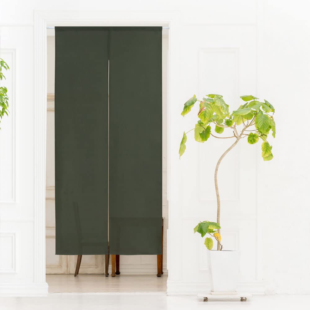 

Noren Kobo Noren Однотонный 72 см Шириной x 170 см Конфиденциальность комнаты Японский Доступен в 11 Темных 11199 Занавеска, Цвет, Простой, Натуральный, Длинный, Длинный, Перегородка, темно-зеленого