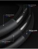 XPeng Steering Wheel Cover for P7, G3, G3i, P5 - Genuine Leather Carbon Fiber, High-Quality.