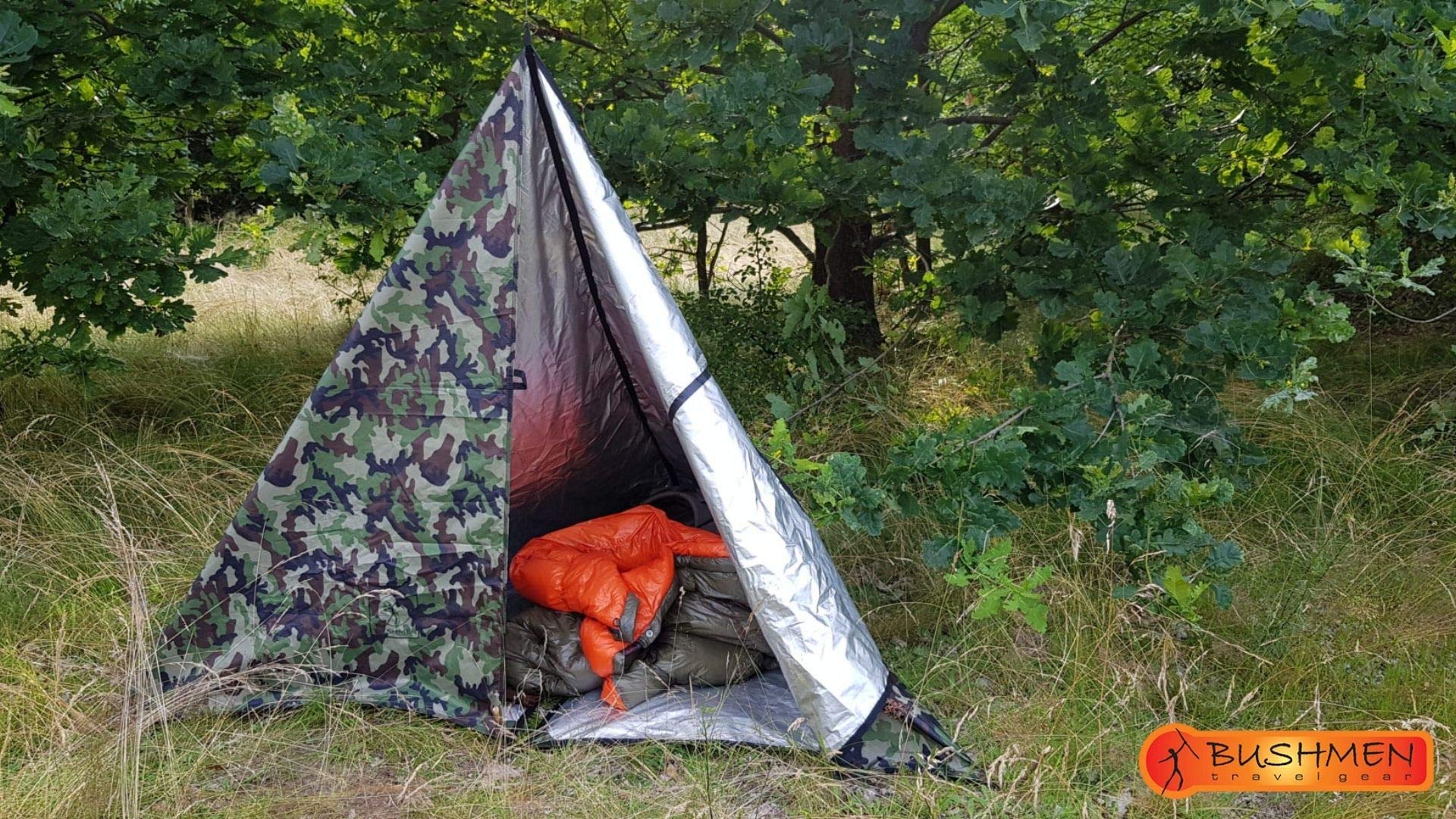 

термобрезент 3x2 CAMO камуфляж японский оригинальный продукт [снаряжение BUSHMEN] термобрезент
