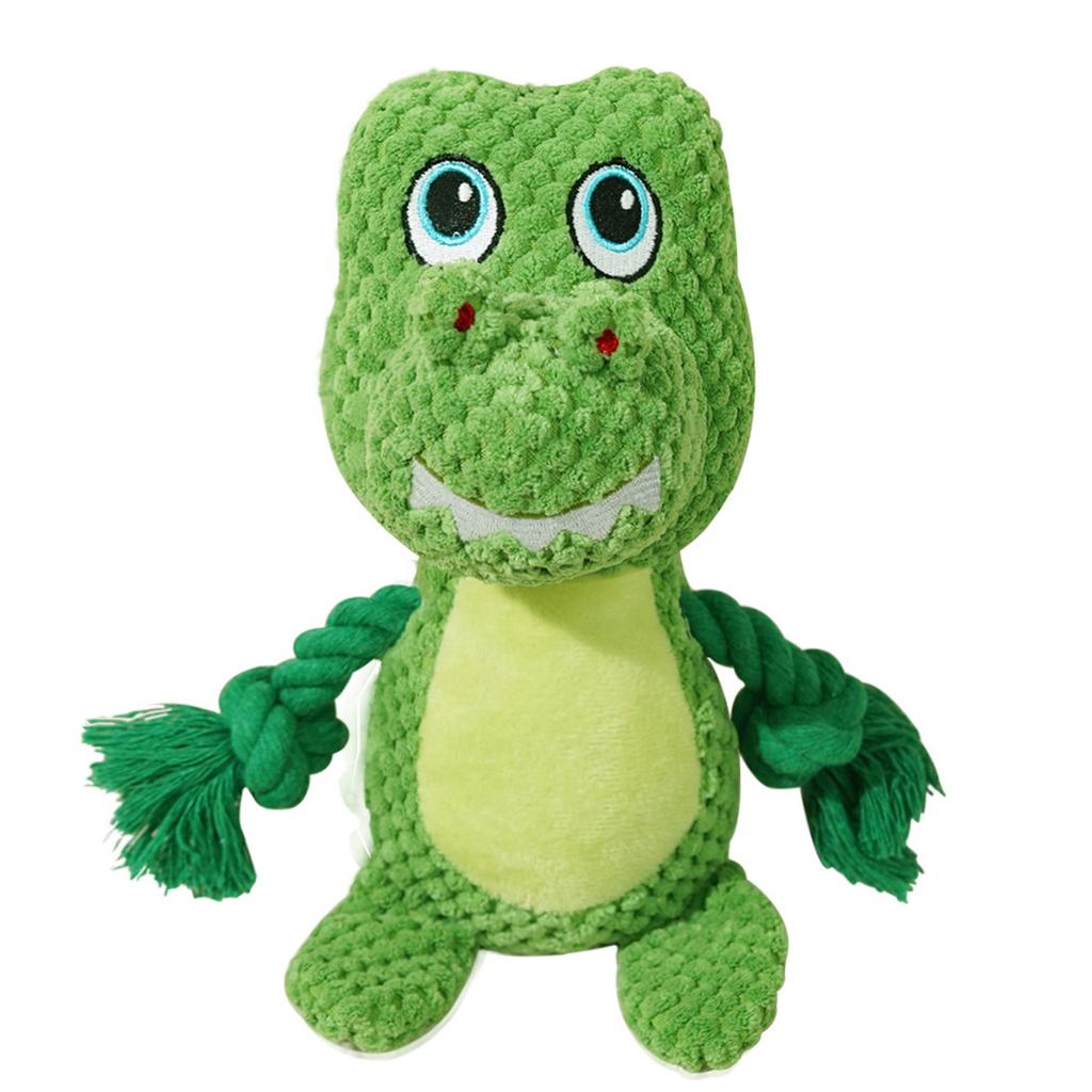 Pet Plush Squeaky Toy With Cotton Rope For Teeth Grinding, Dog Toy, Pet Supplies.