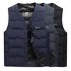 2025 Men's Autumn Casual Dad Style Warm Solid Down Vest
