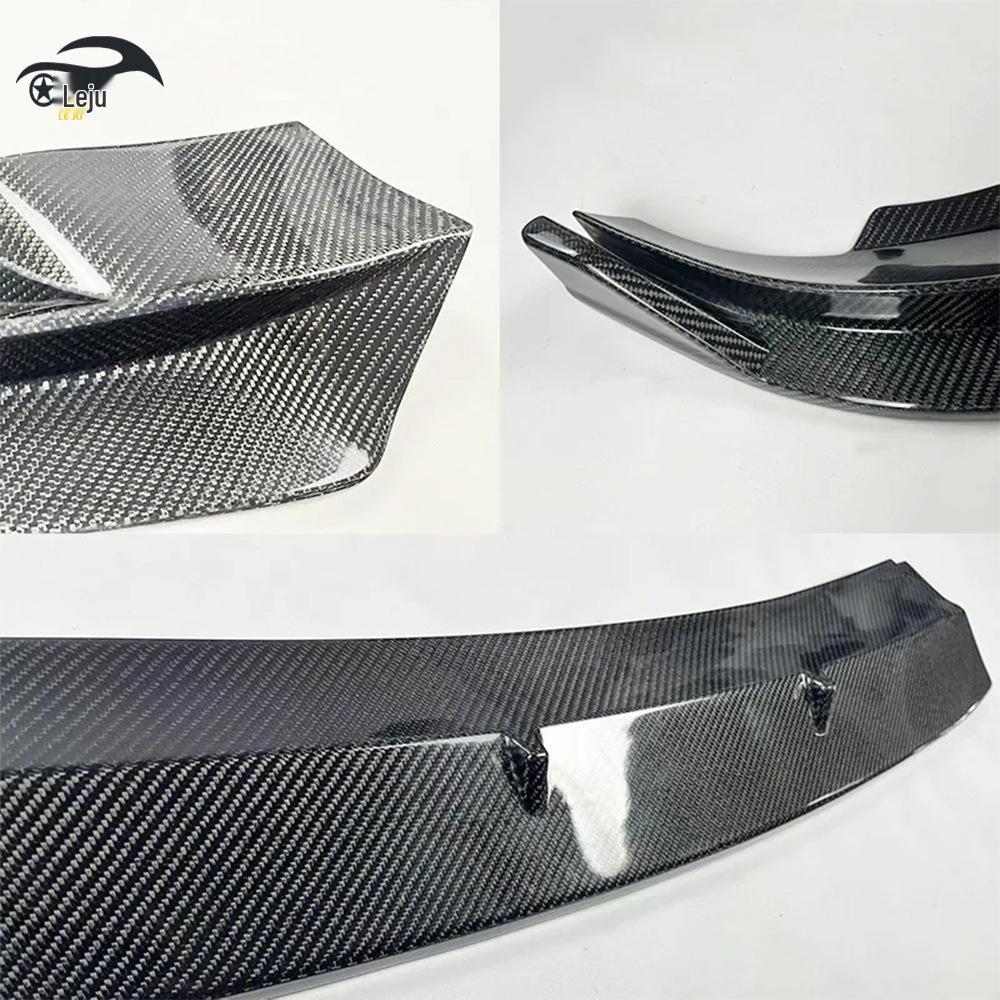 Tesla Model Y Frontlippe aus Kohlefaser für 3-teilige Stoßstangenmodifikation