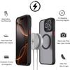 For Magsafe Luxury Armor Matte Phone Case For iPhone 16 14 13 11 12 15 Pro Max Plus XS Max XR X Magnetic Wireless Charge Cover