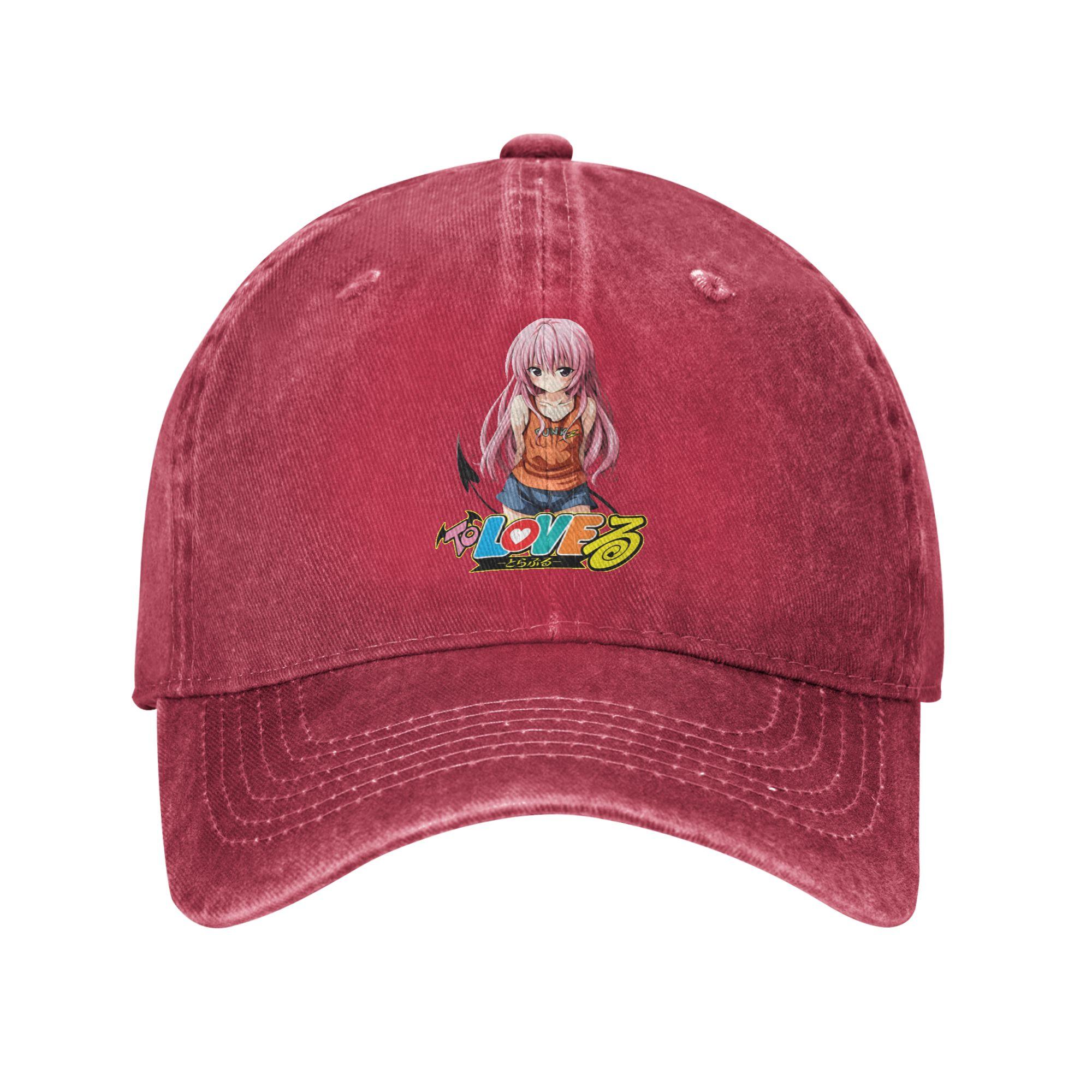 Cute Lala Baseball Cap Unisex Hats Women Visor Protection Snapback To Love Ru Caps One Size