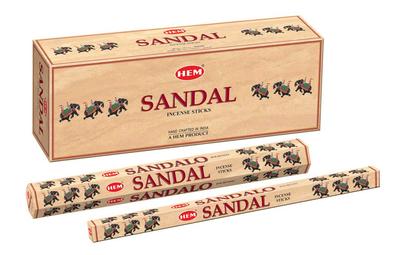 HEM Incense Sticks Sandal Pack of 6 To 120 Units 301 G