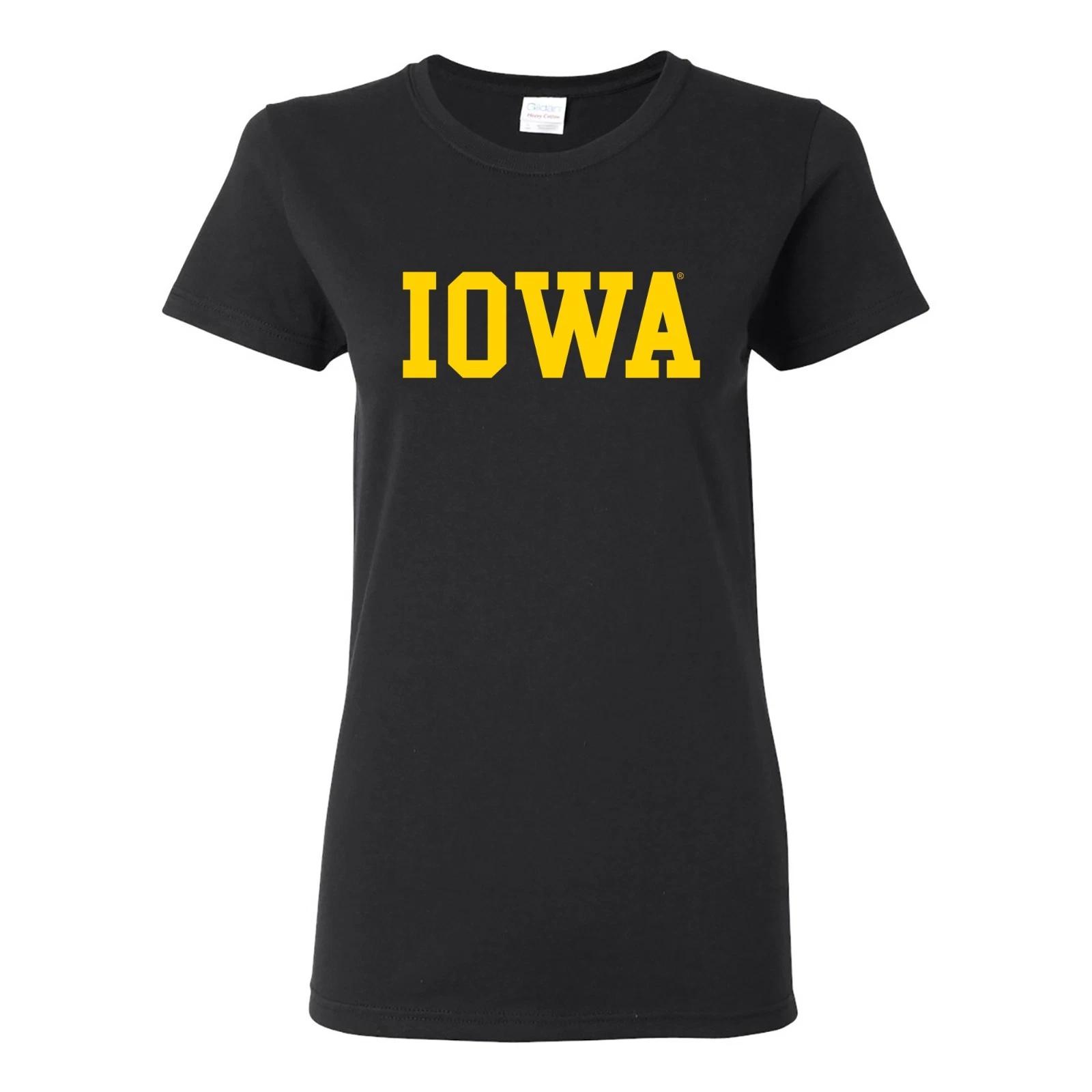 University of Iowa Hawkeyes Basic Block Womens Shirt 3XL